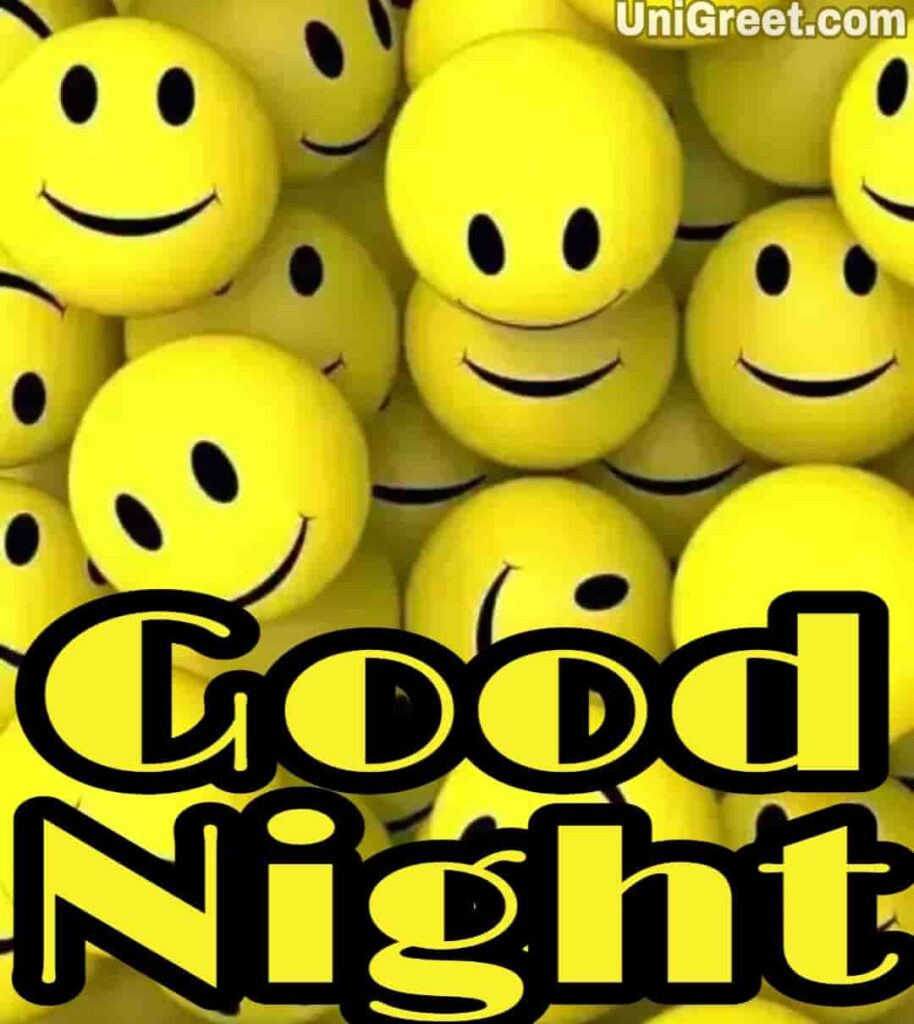 Latest new good night smiley photo smiley face good night