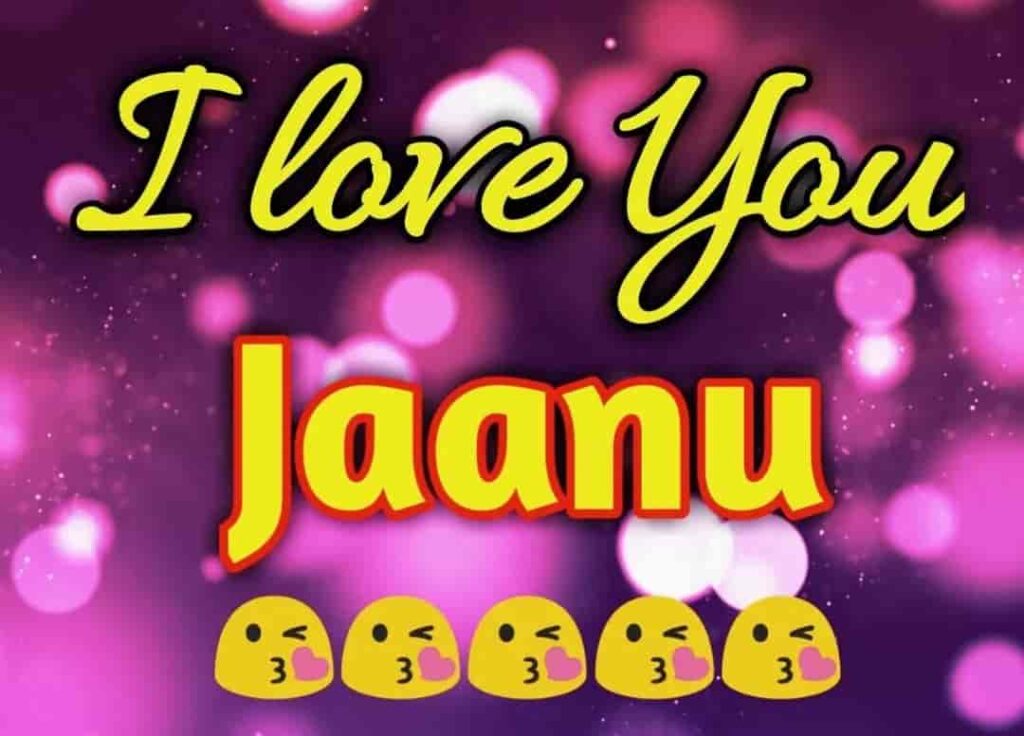 WhatsApp status I love you janu