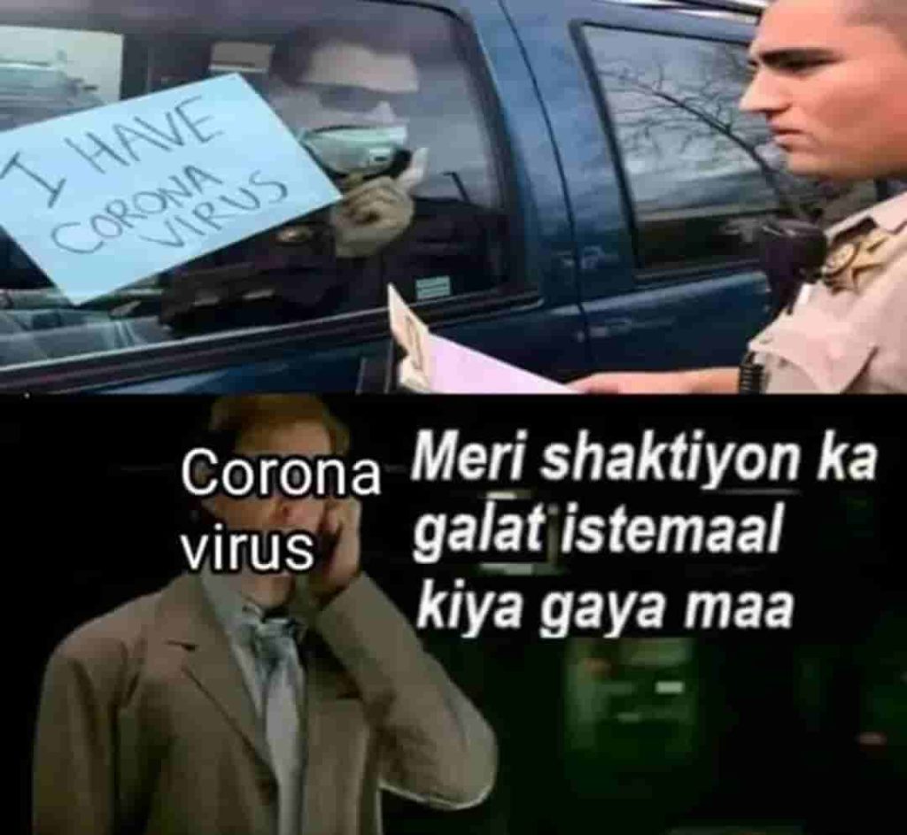 Indian funny corona memes