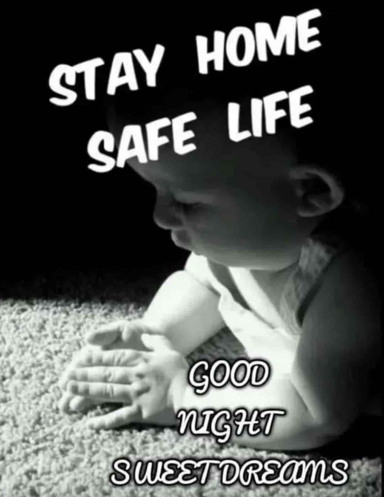 Best good night stay safe image download