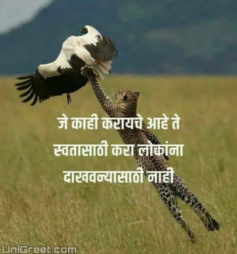 Motivational quotes images in Marathi﻿﻿ for WhatsApp motivational status