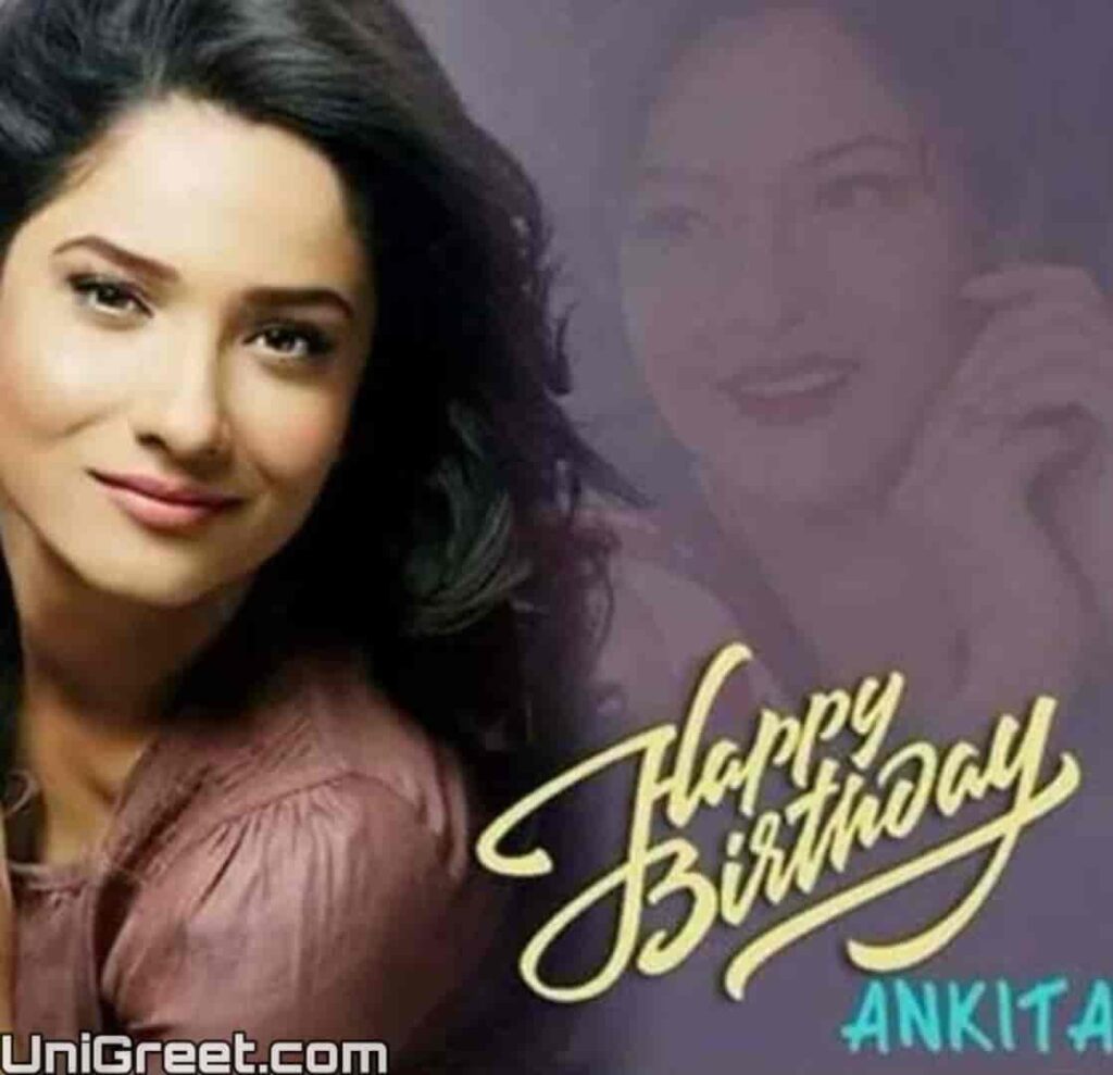 ankita lokhande birthday wishes images download