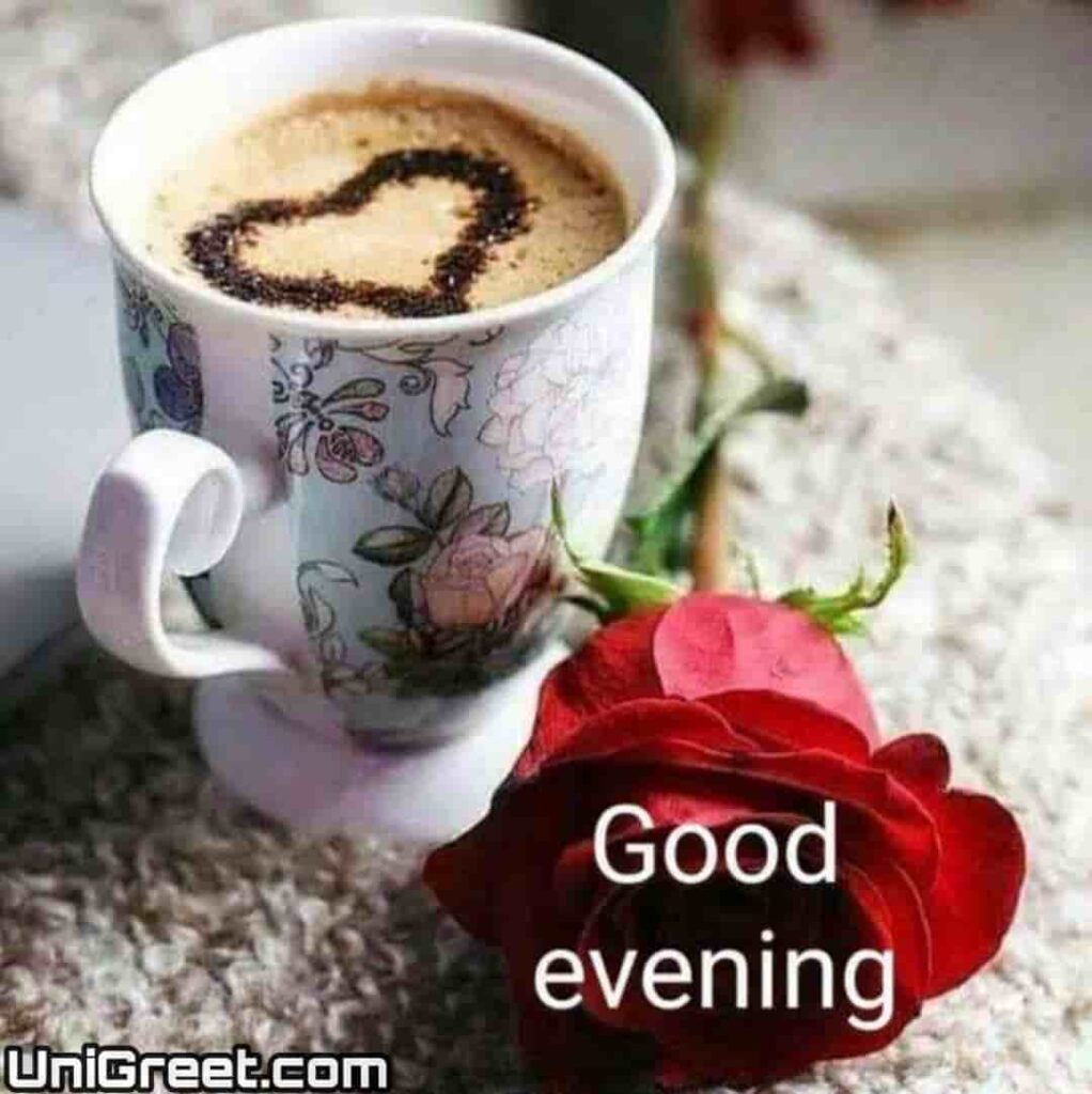 Good Evening tea love rose