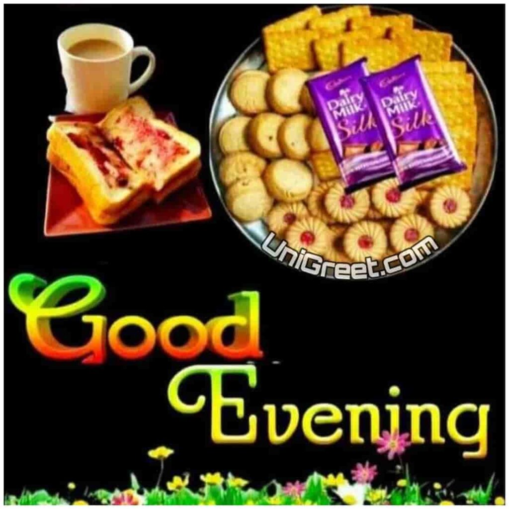 BEST Good Evening Images With Tea, Coffee And Snacks