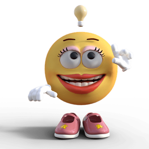 cute smiley emoji dp