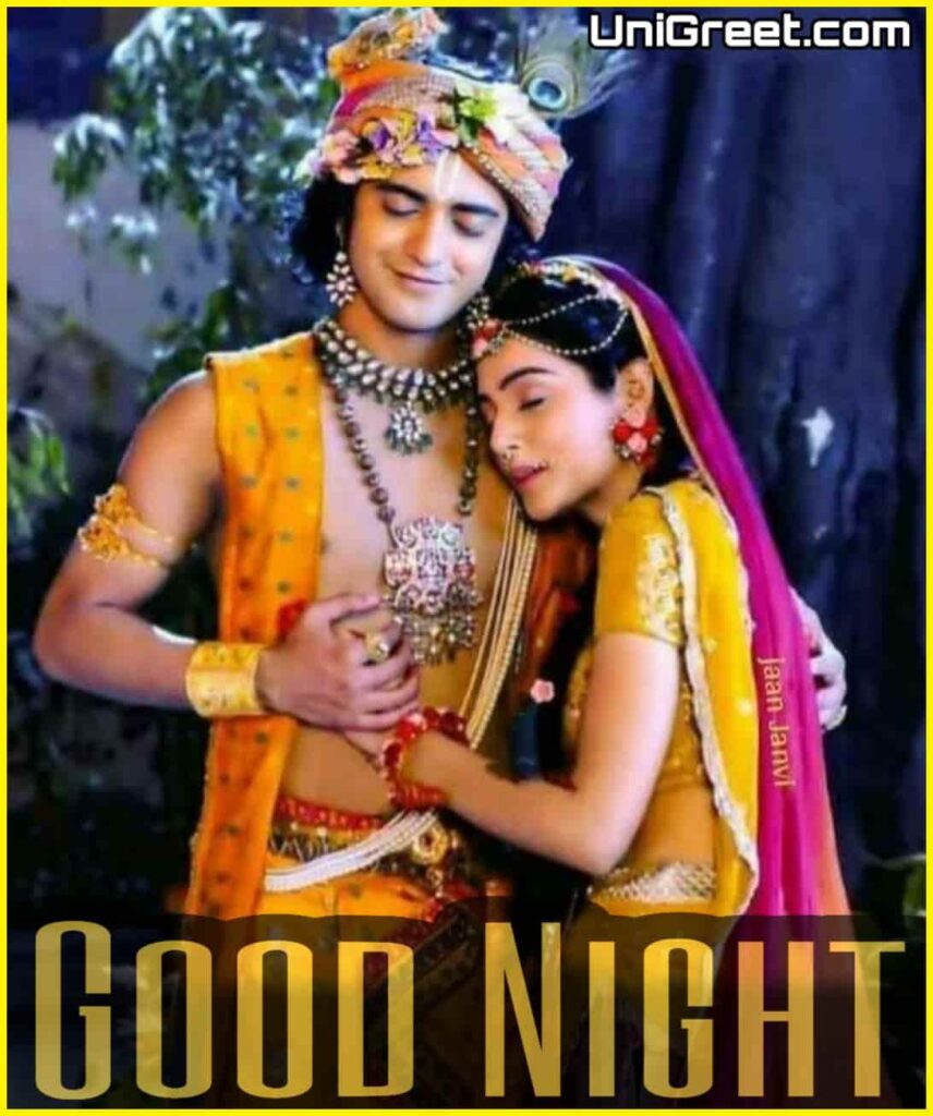 Beautiful Radha krishna good night wallpaper download hd 1080 p