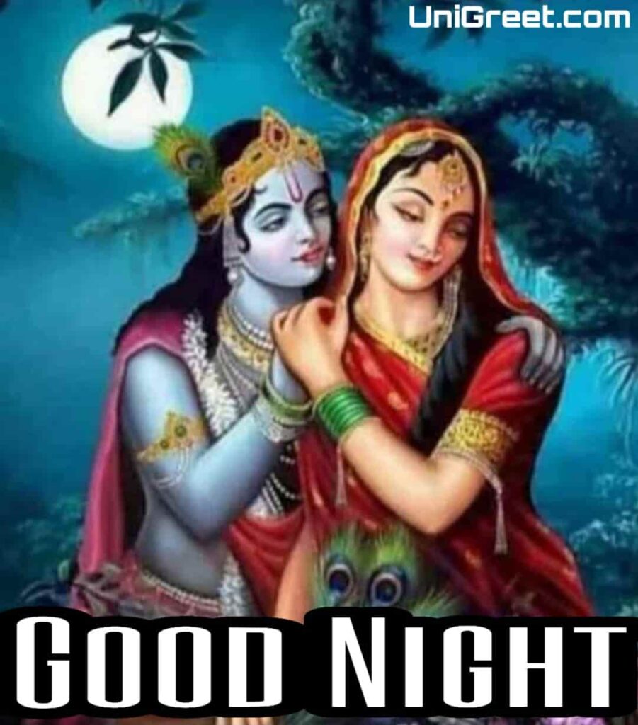 Good night radha krishna romantic﻿ image download