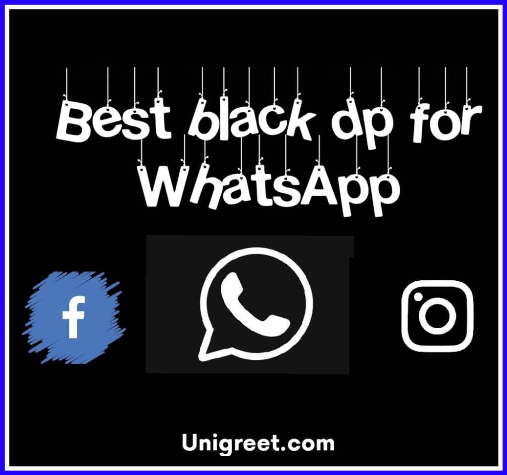 BEST Black Dp Quotes Images Status Wallpapers For WhatsApp Black Dp Wallpaper