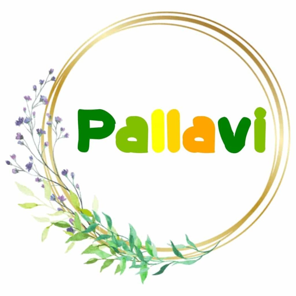 Pallavi name design images