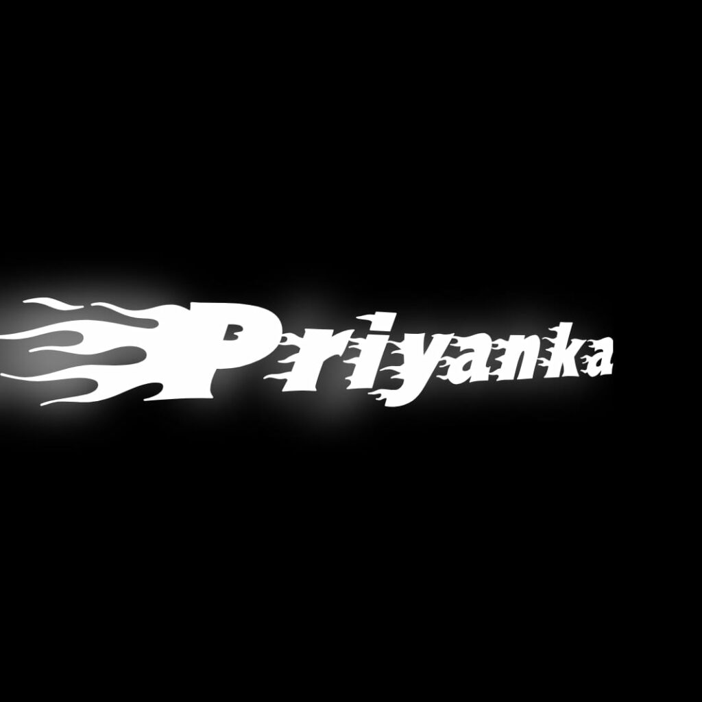 Priyanka name image 3d