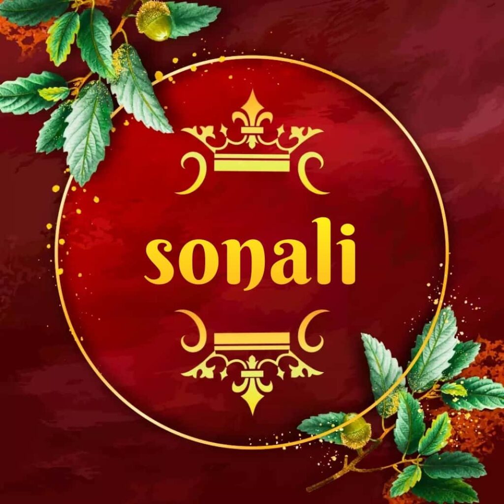 sonali name whatsapp dp