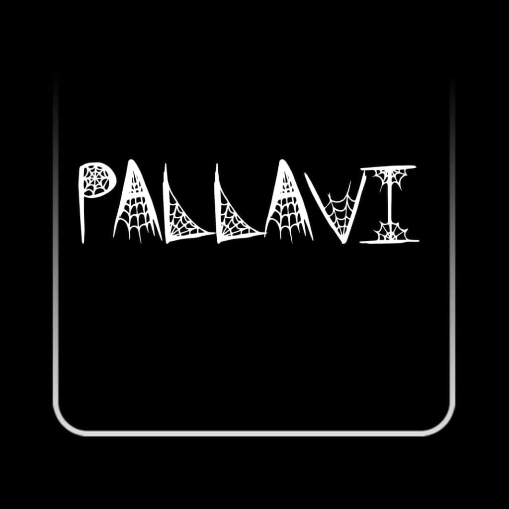 Pallavi Name Art