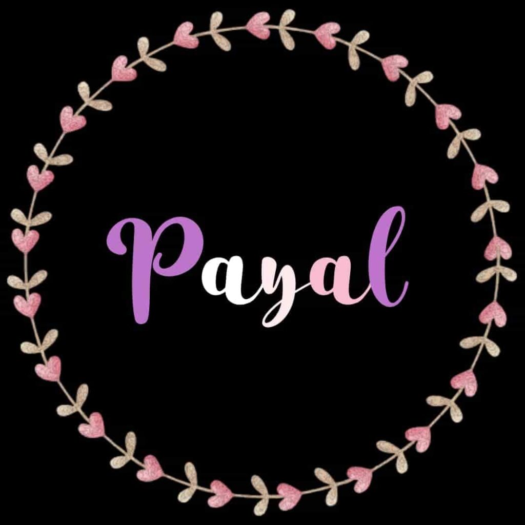 Payal stylish name