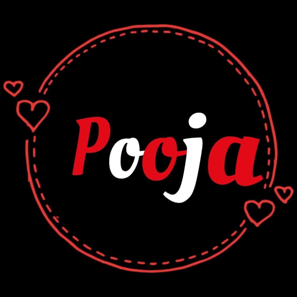 Pooja name love image