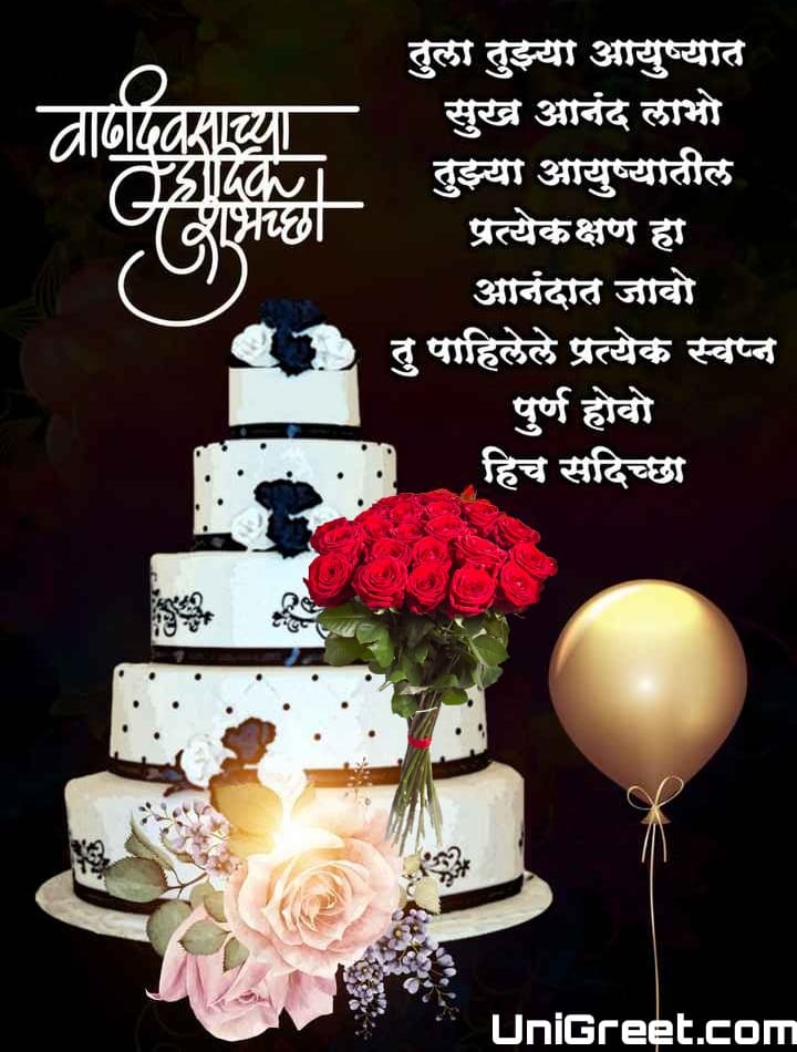 hearty happy birthday wishes in marathi