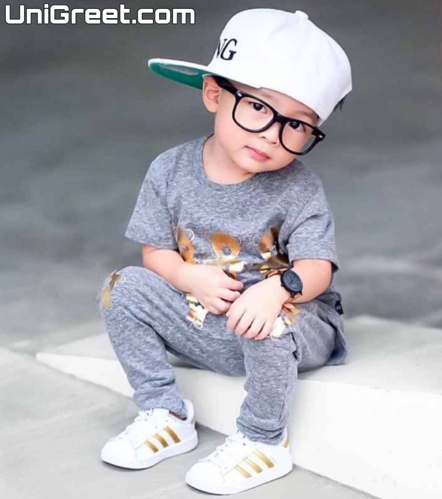stylish  baby boy dp