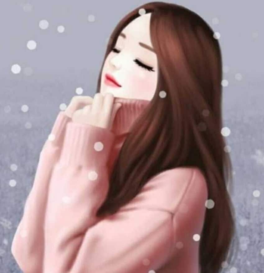 cute cartoon dp for instagram