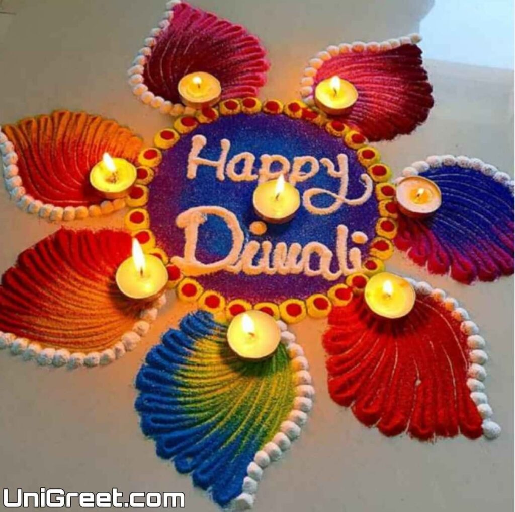 Diwali sathi rangoli 