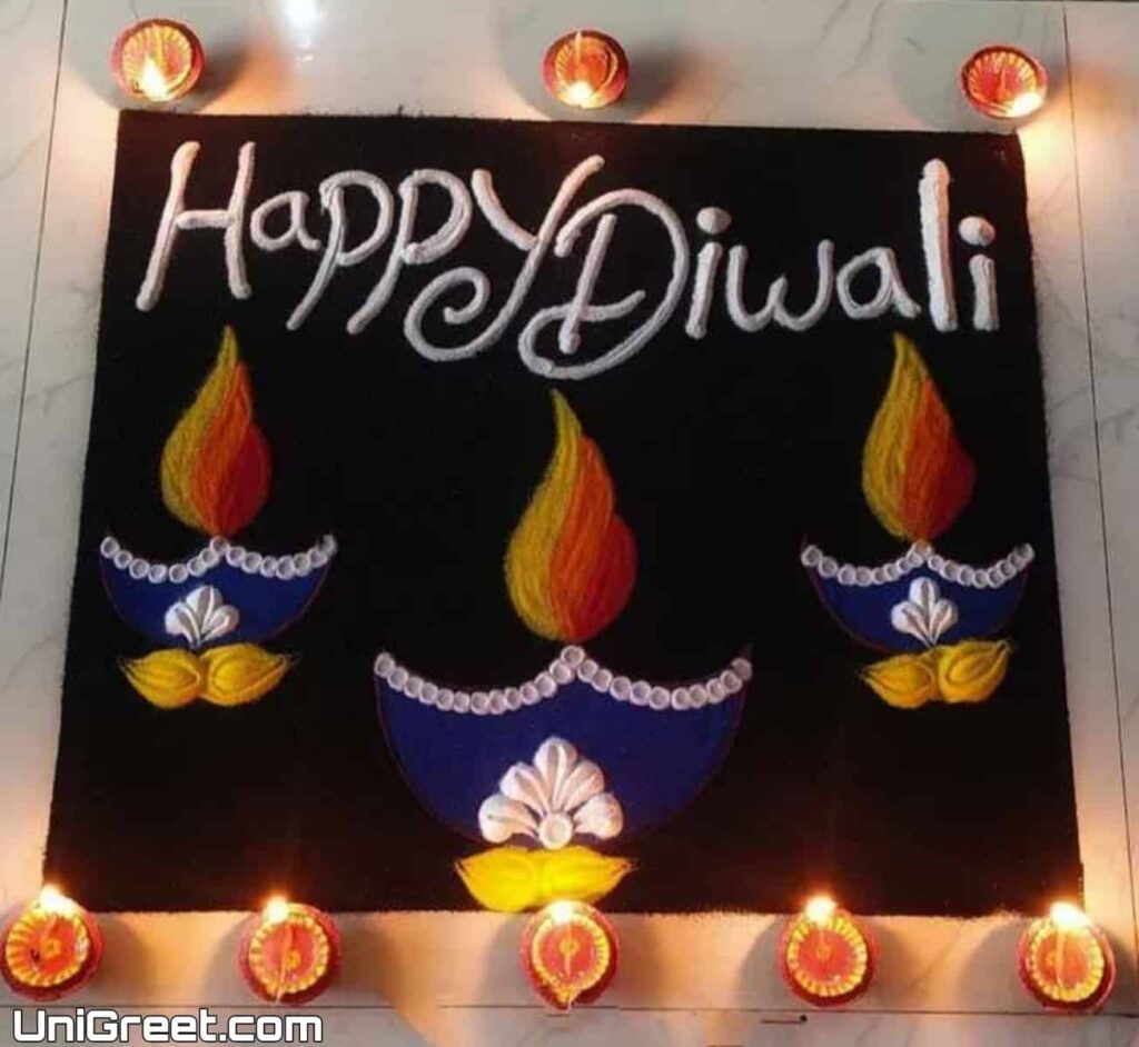 Happy diwali special rangoli 