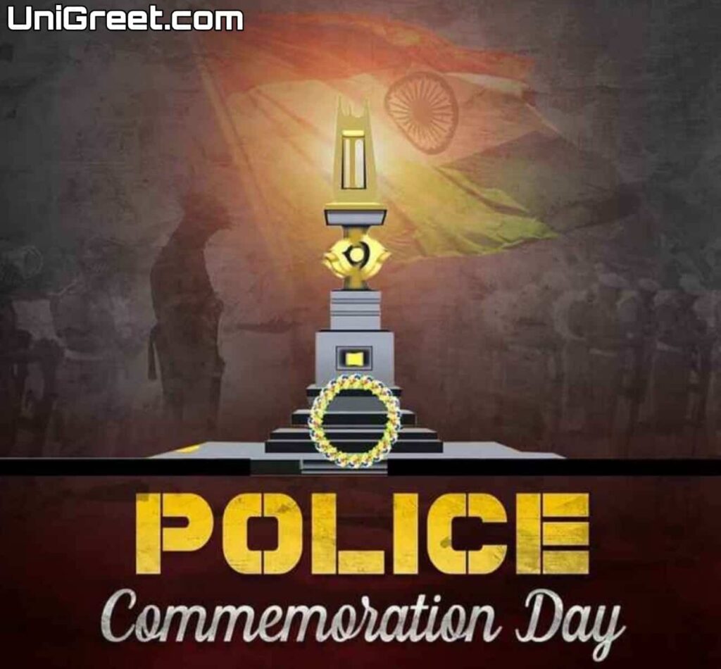 BEST Indian Police Commemoration Day | Police smruti din / Smriti Divas Banner Images Status Photos