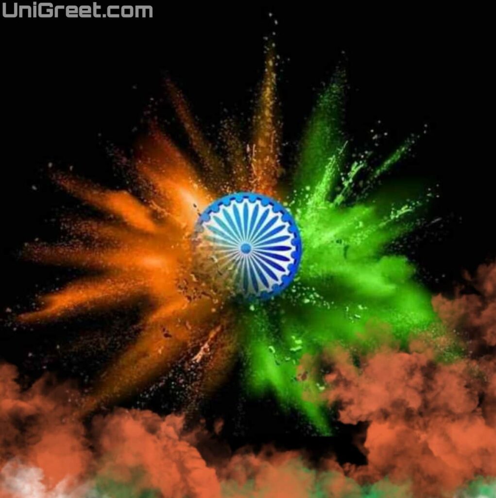 Indian flag color dp