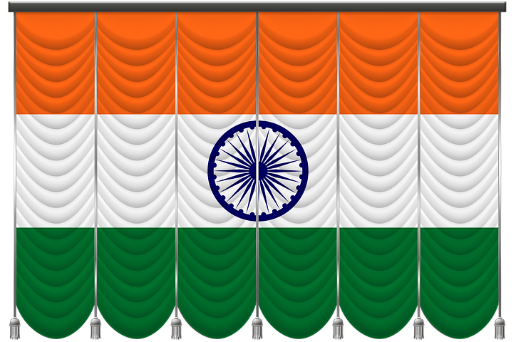 Indian flag color 