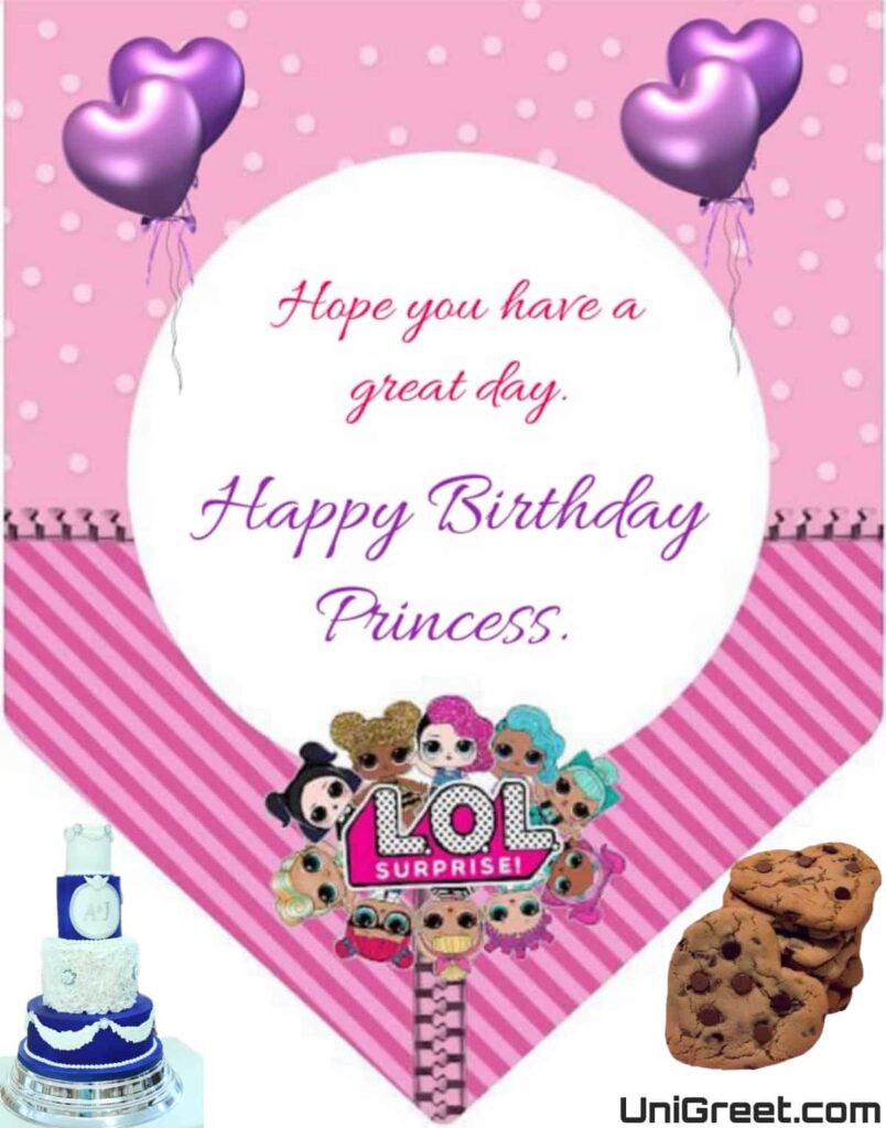 Free happy birthday images for little girl