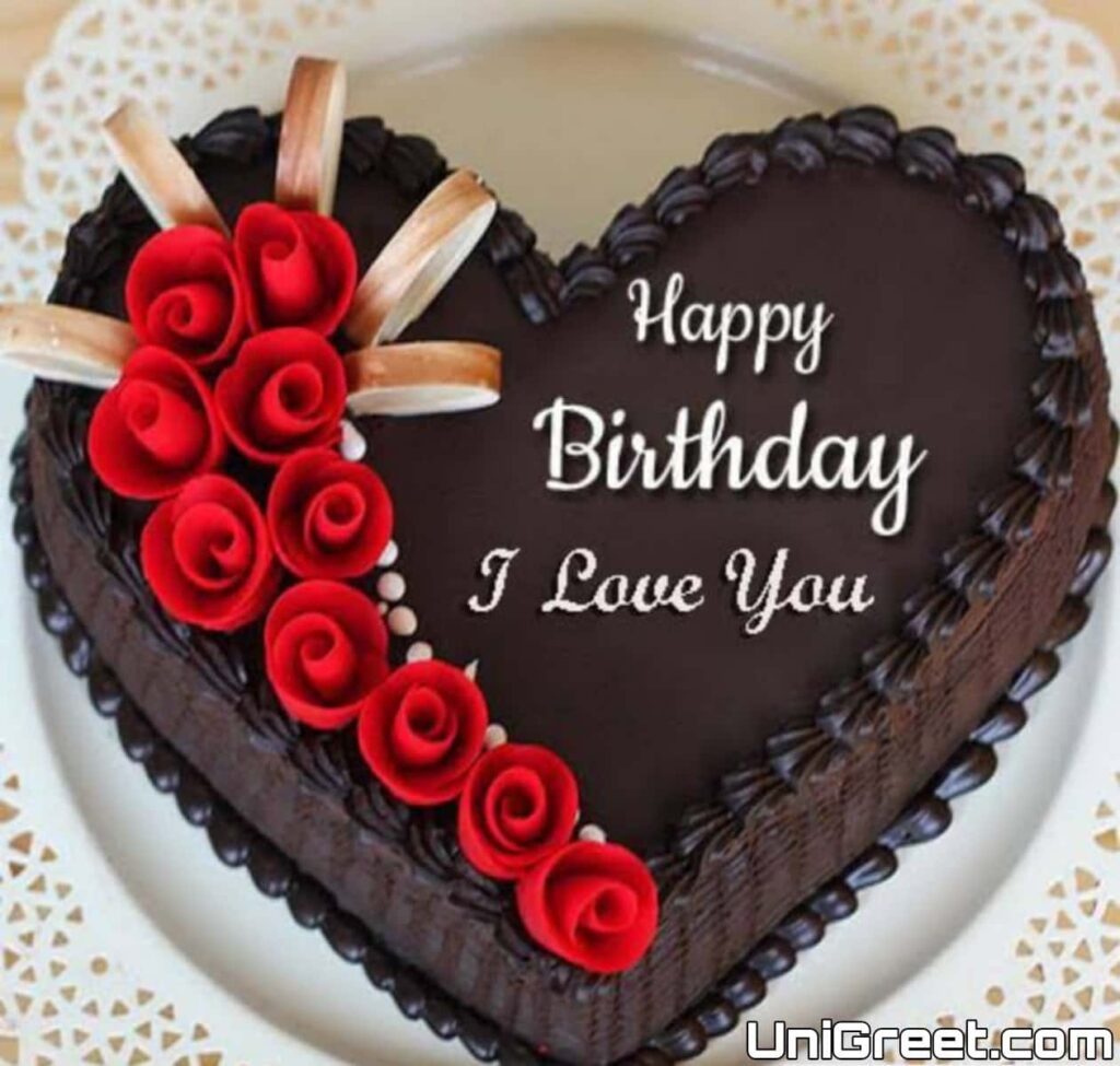 Happy Birthday! I love you Cake image