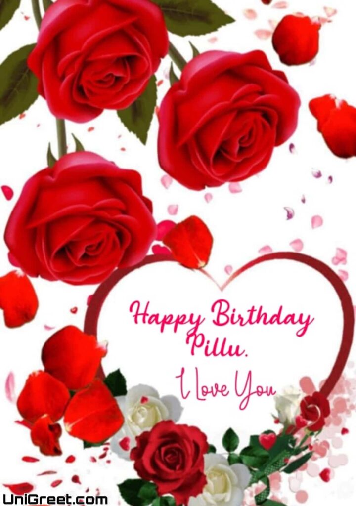 Happy birthday pillu wishes