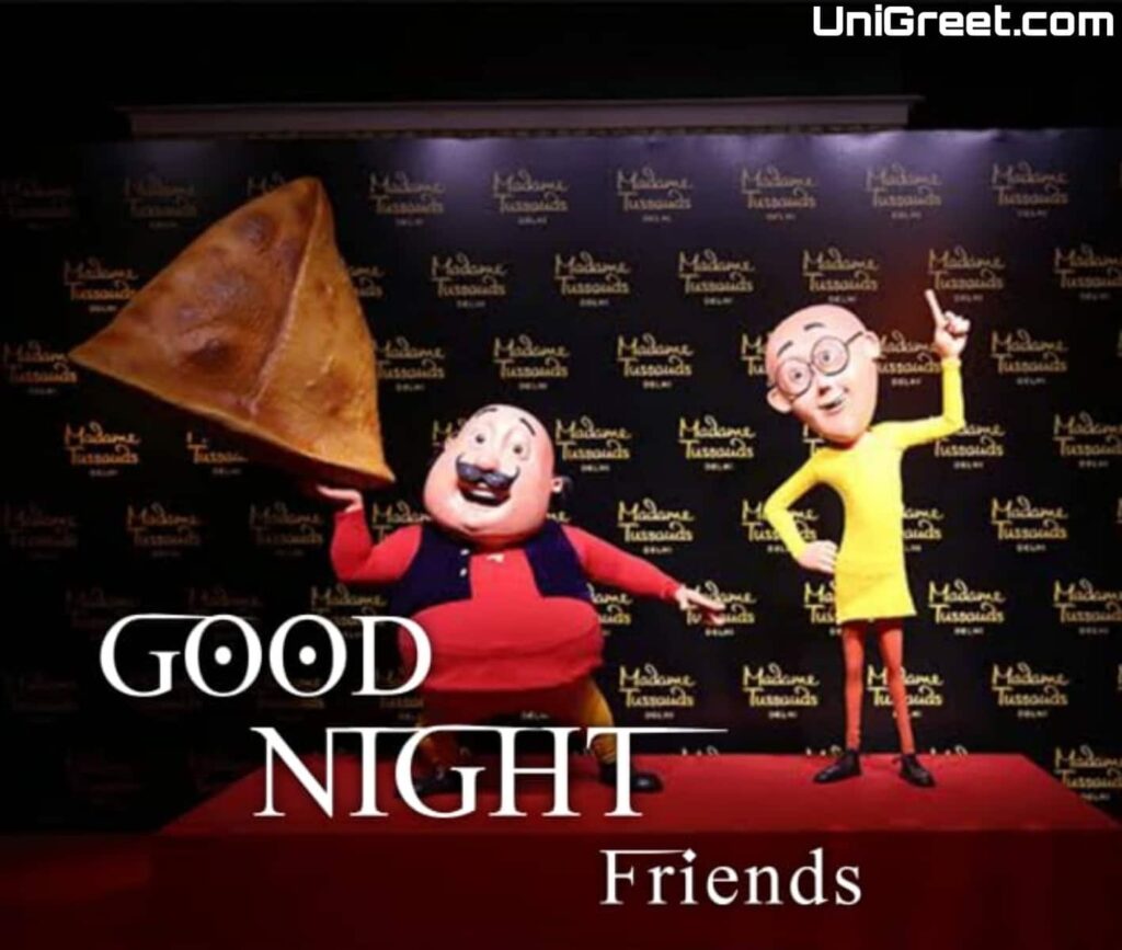 cartoon good night messages