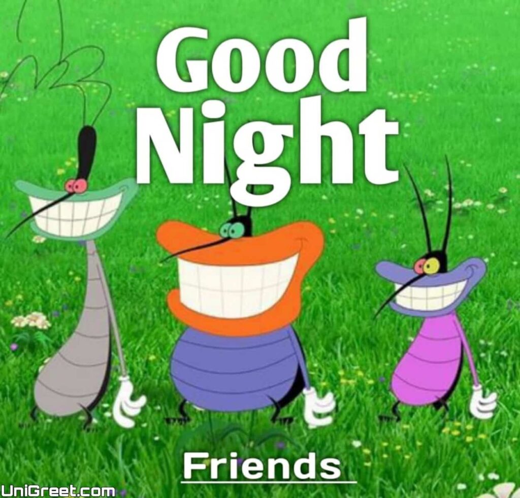 50 Cute Cartoon Good Night Images, Pics & Photos For Whatsapp