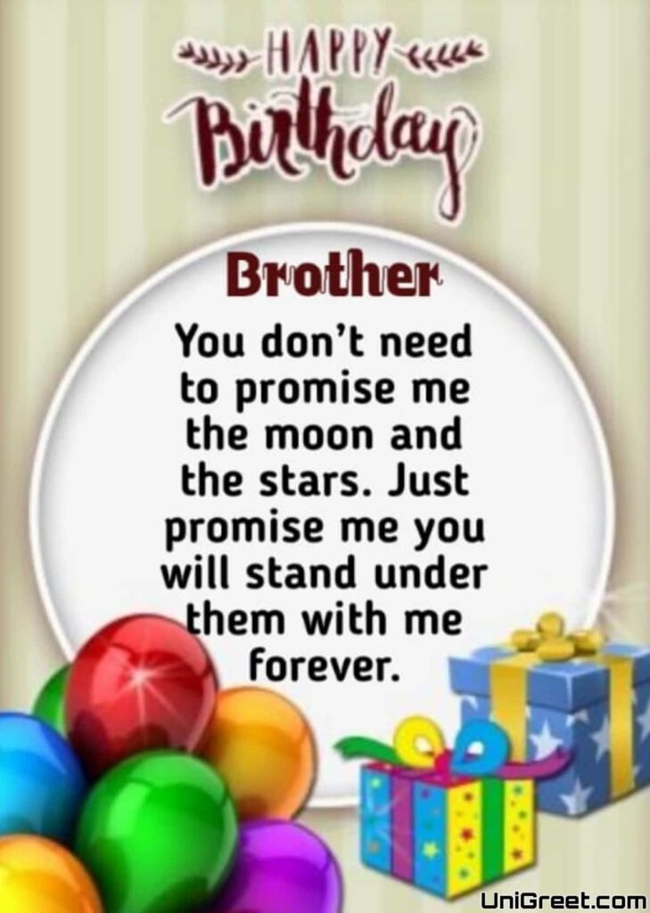 happy birthday brother quotes image