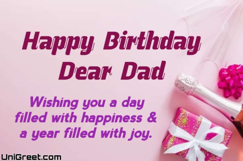 happy birthday dad wishes images