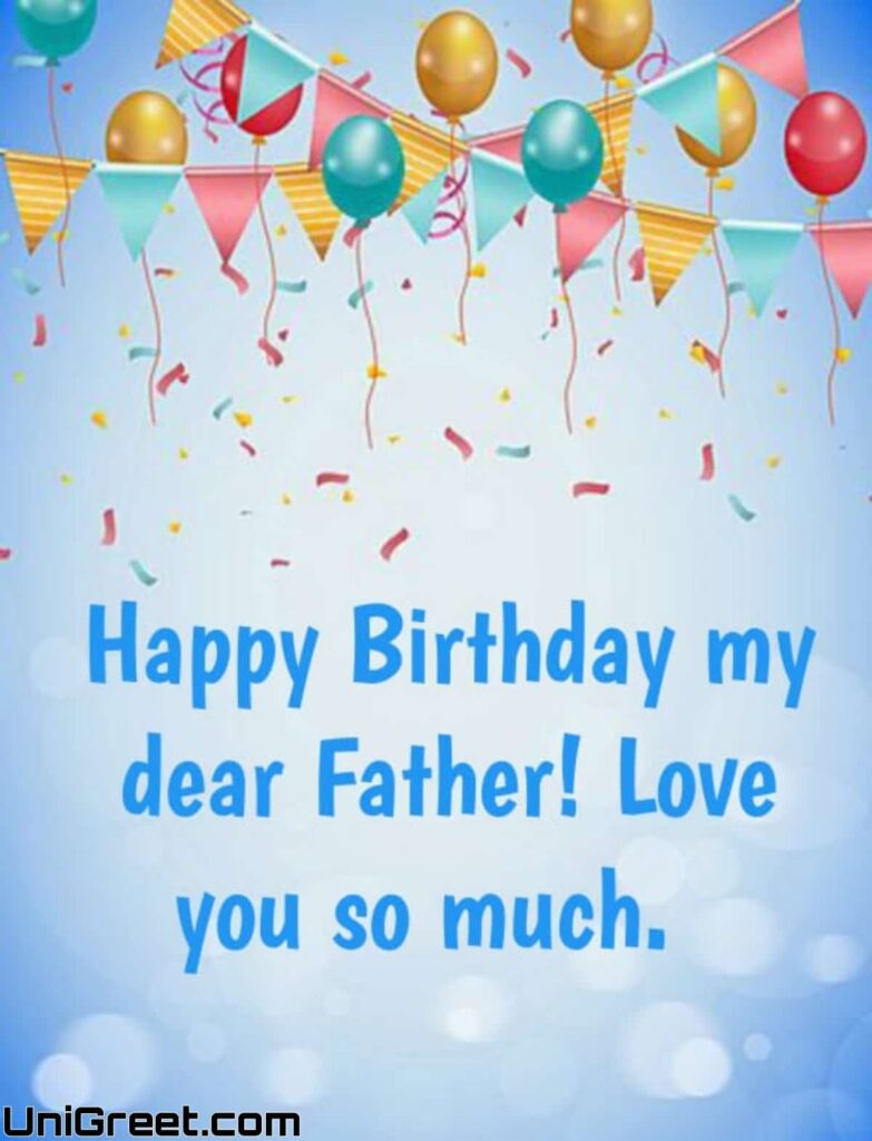 happy birthday dear Father