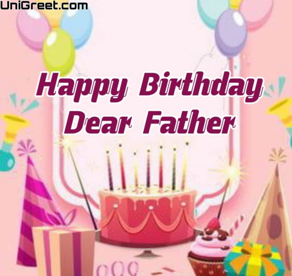 happy birthday dear father image