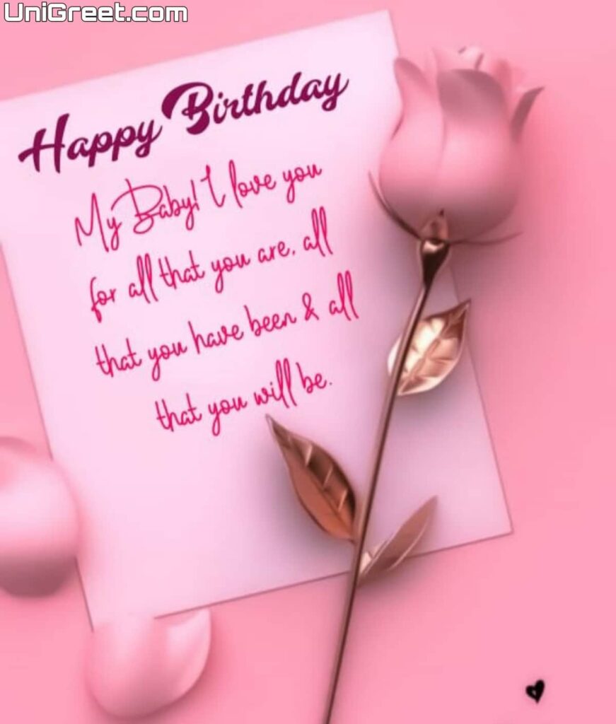 50 Romantic Happy Birthday Wishes Images For Him / Husband / Boyfriend