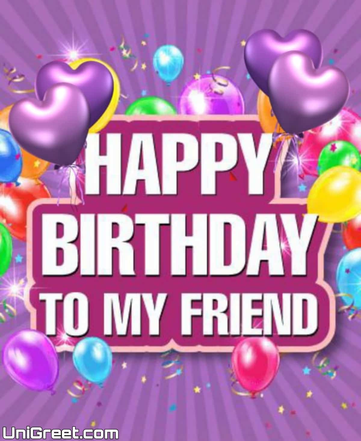 50 Beautiful Happy Birthday Friend Images, Quotes, Wishes, Hd Photos
