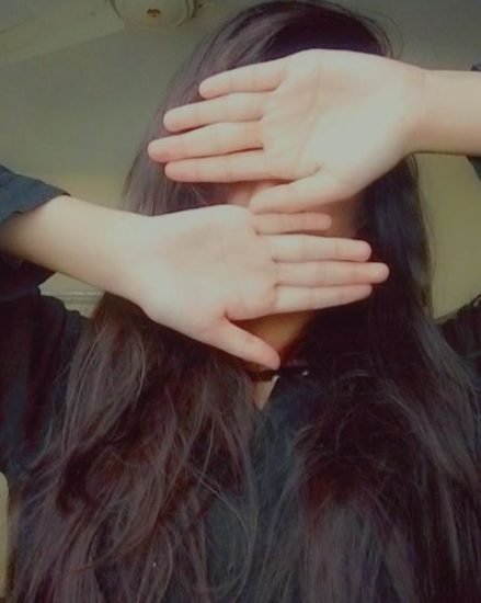 hide face girl dp real hide face girl dp real