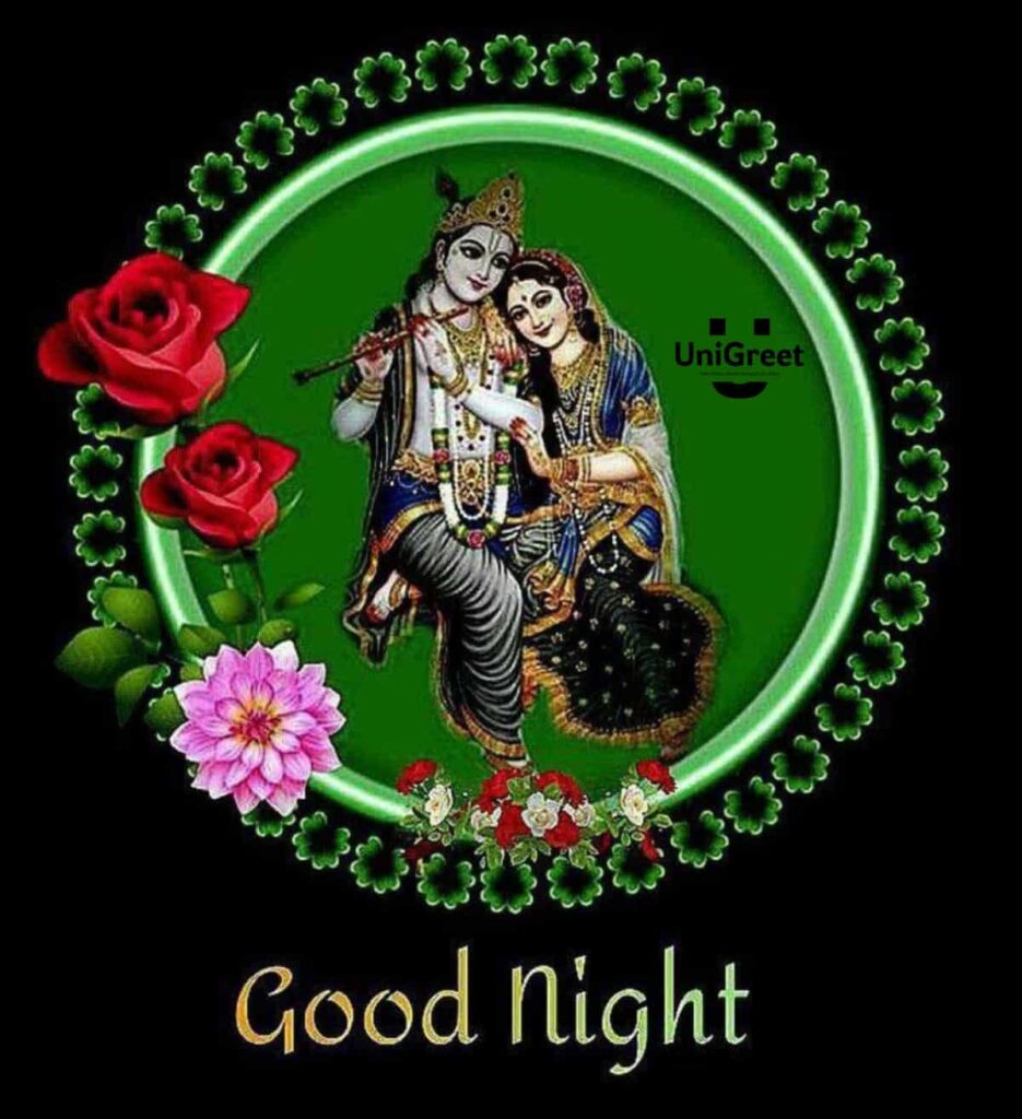 BEST Good Night Radha Krishna Images, Hd Wallpaper Download For ...
