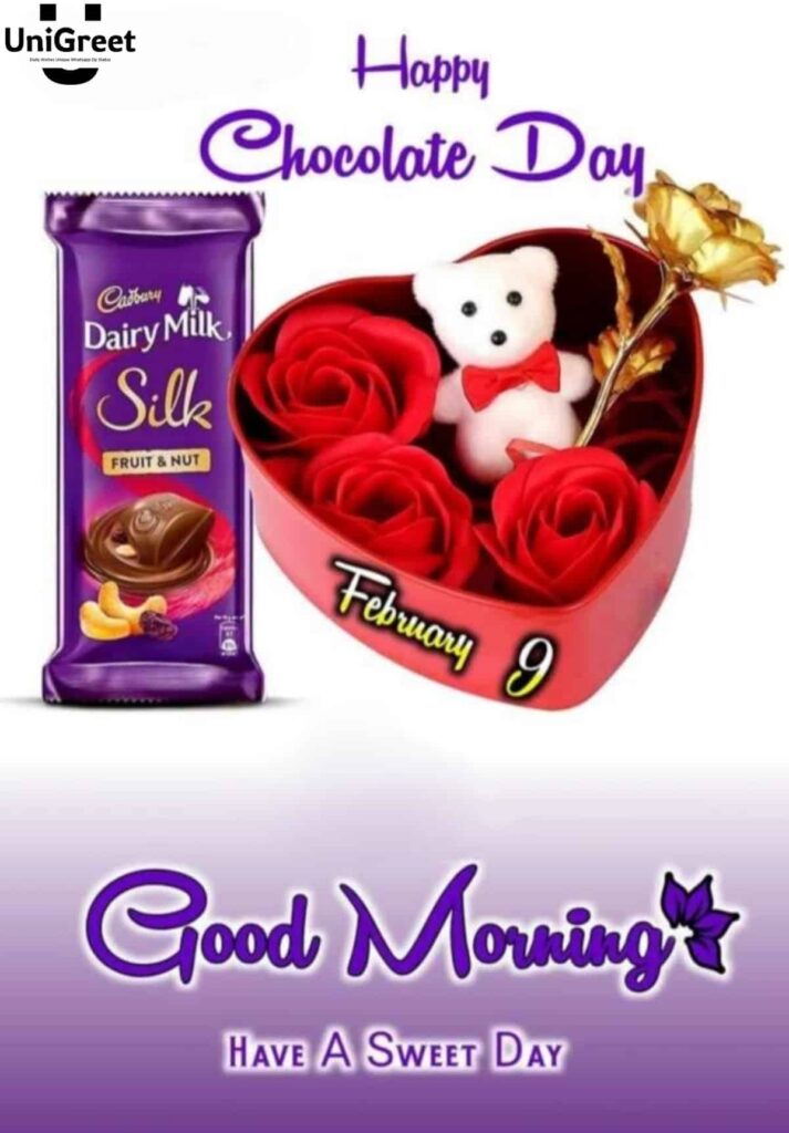 Happy chocolate day good morning