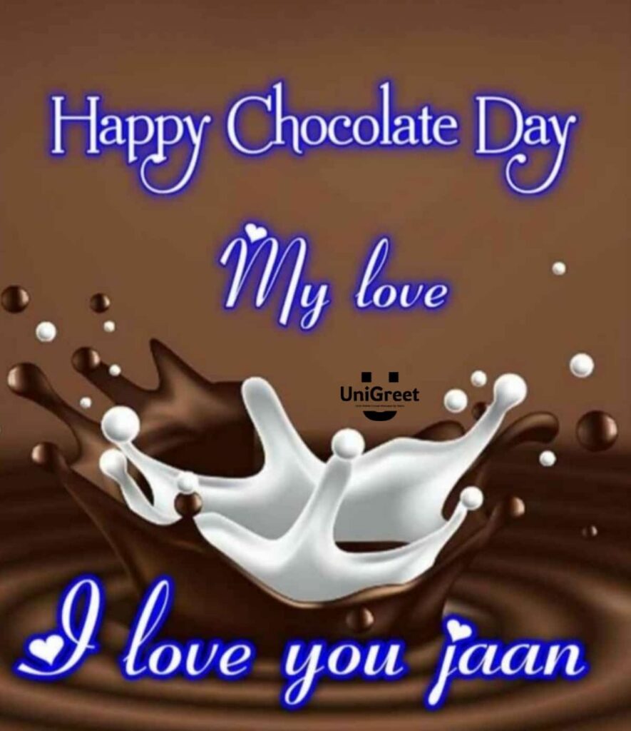 happy chocolate day jaan pic