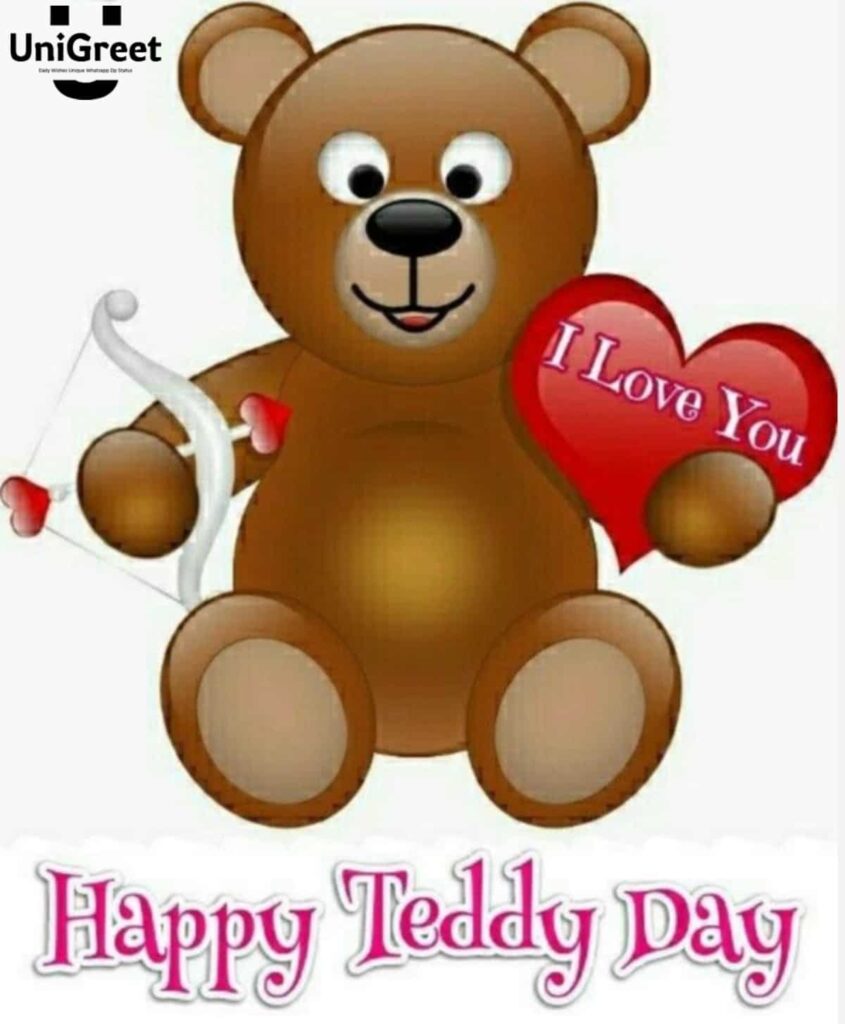 happy teddy day i love you