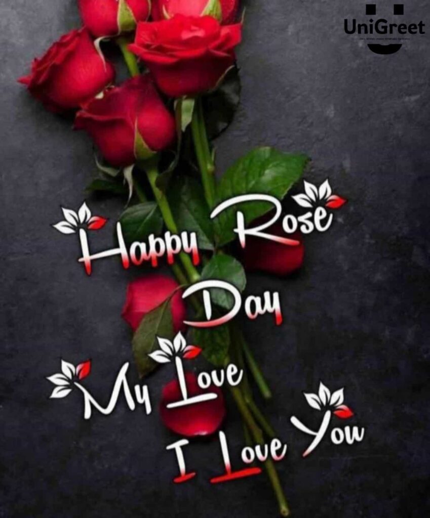 i love you happy rose day