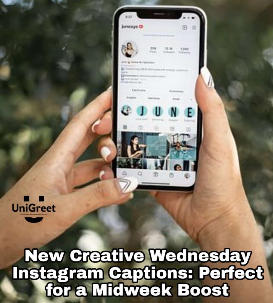 Creative Wednesday Instagram Captions