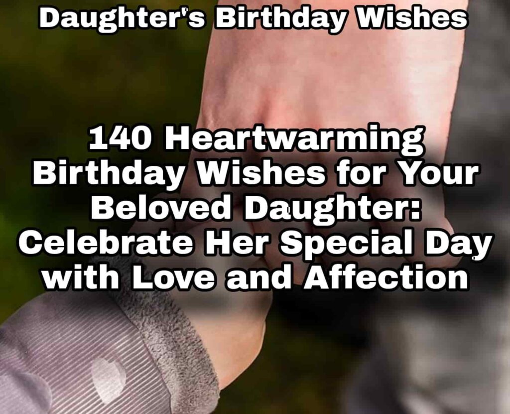 Heartwarming Birthday Wishes for Your Beloved Daughter
