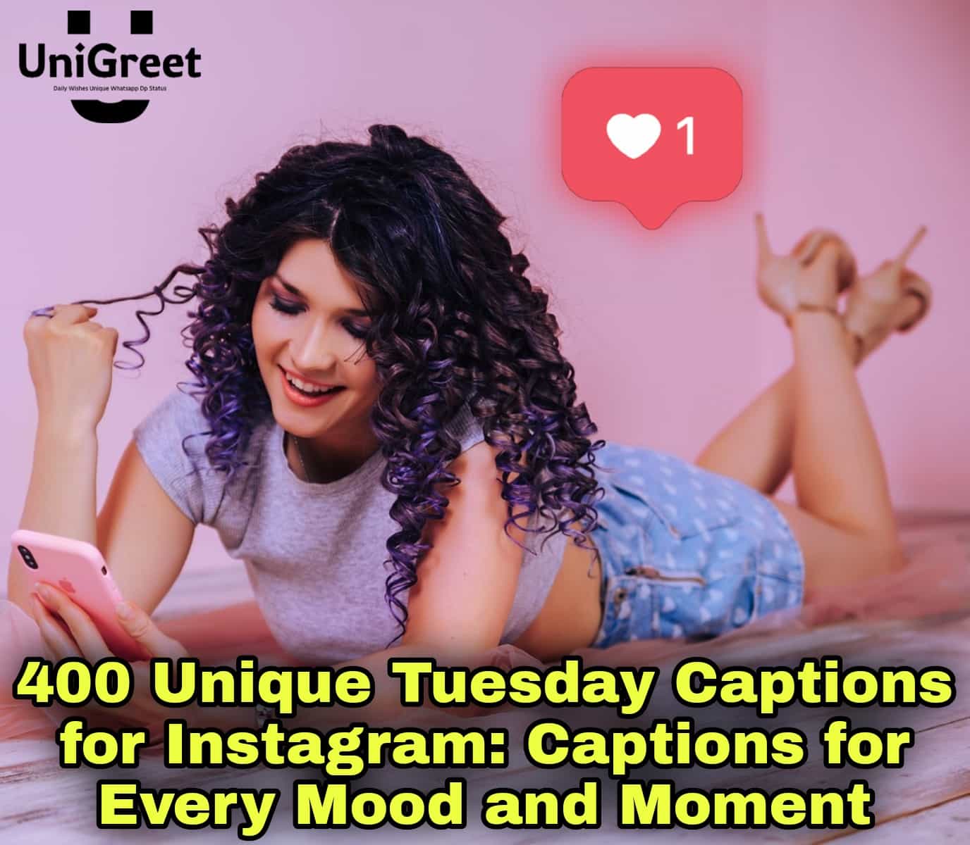 Unique Tuesday Captions for Instagram