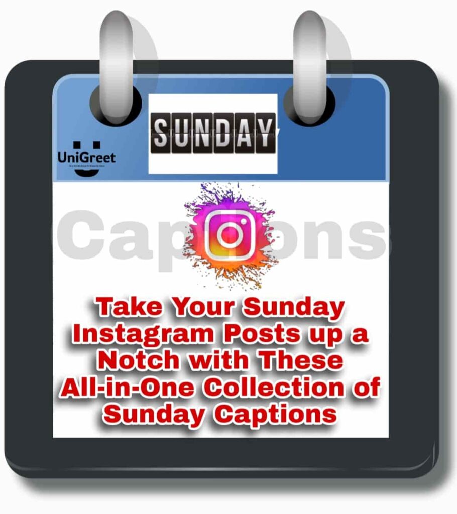 Sunday Captions for Instagram