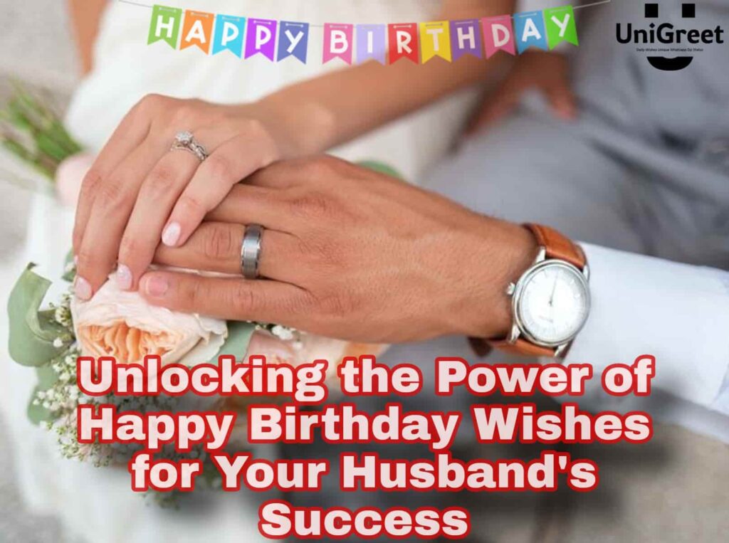 happy birthday wishes for husband for success