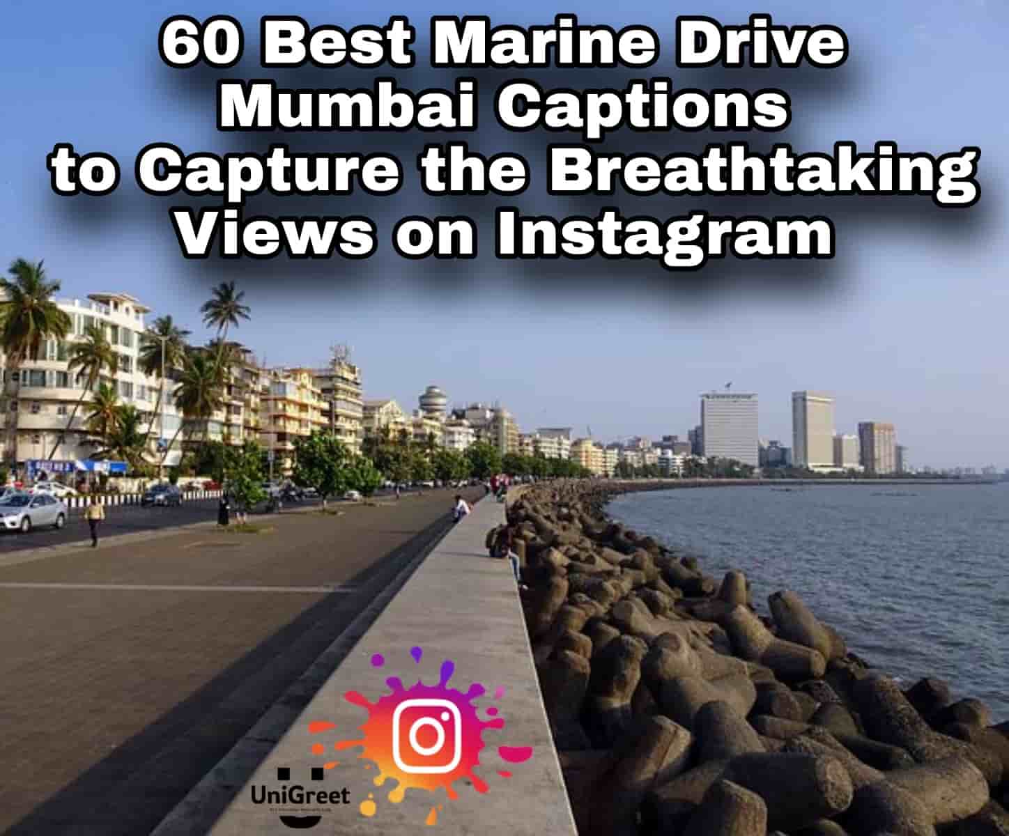 Best Marine Drive Mumbai Captions