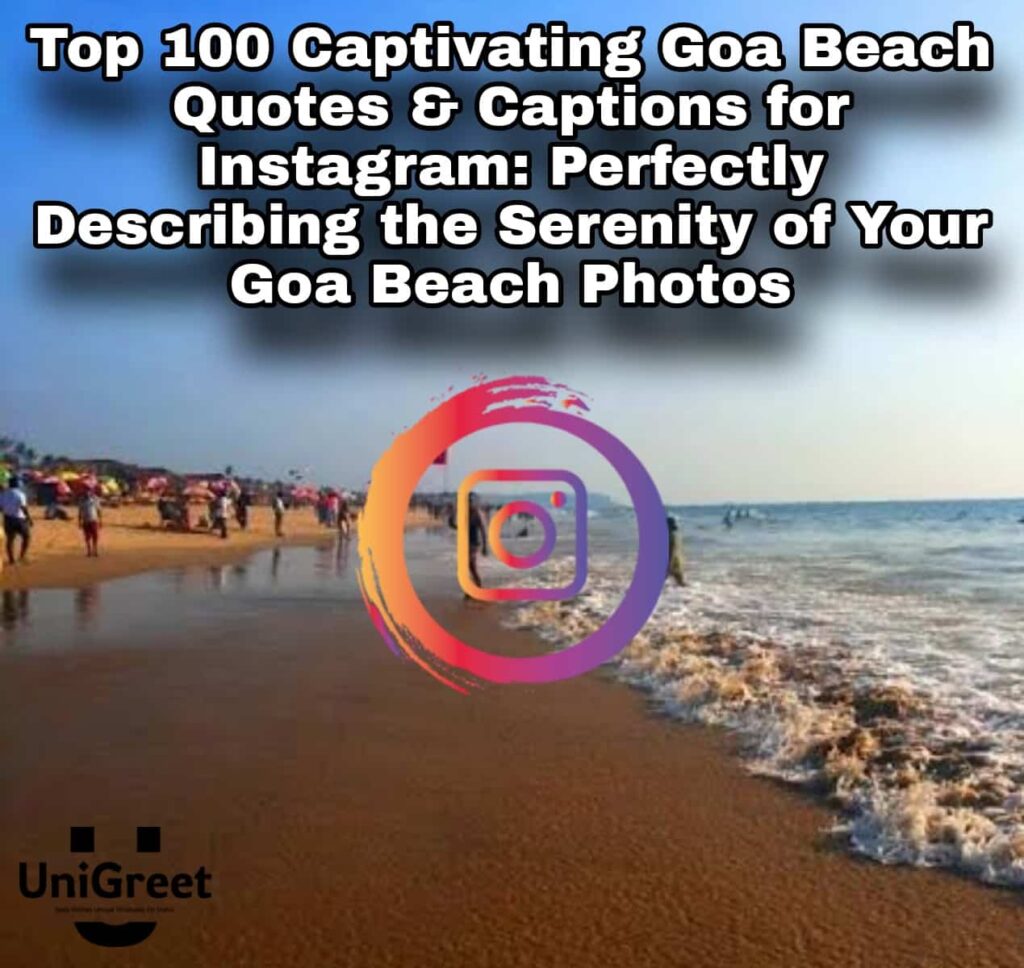 Goa Beach Quotes & Captions for Instagram
